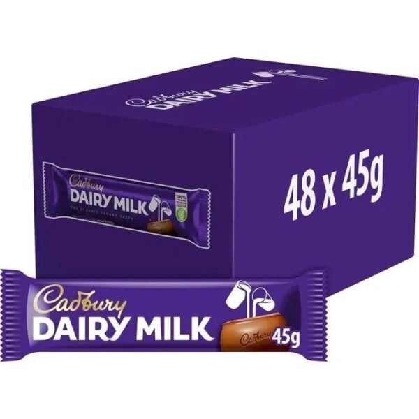 Cadburys Dairy Milk 48x45g